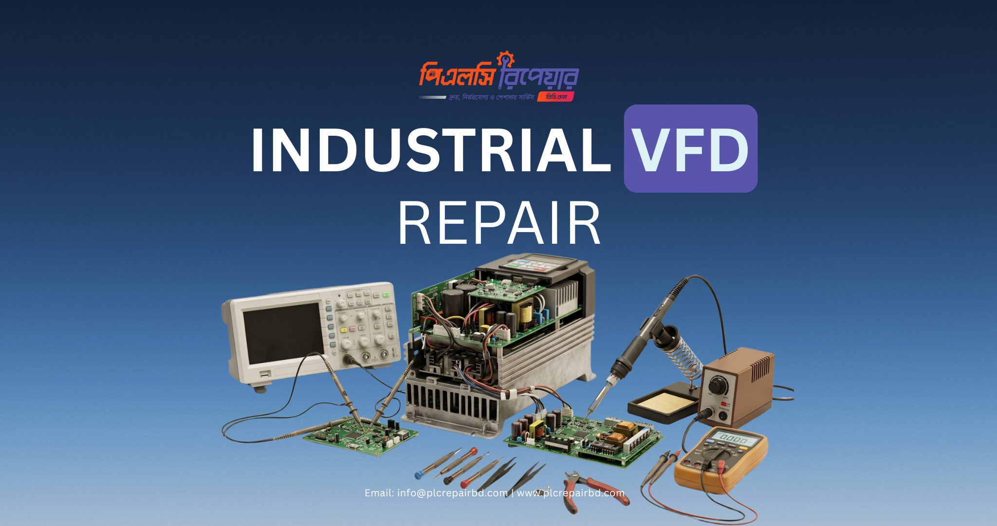 Industrial VFD Repair Company in Bangladesh